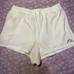 NWT Victoria Secret Pink White Cotton Shorts